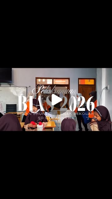 Pelaksanaan Bulan Imunisasi Anak Sekolah (BIAS) Campak 2026