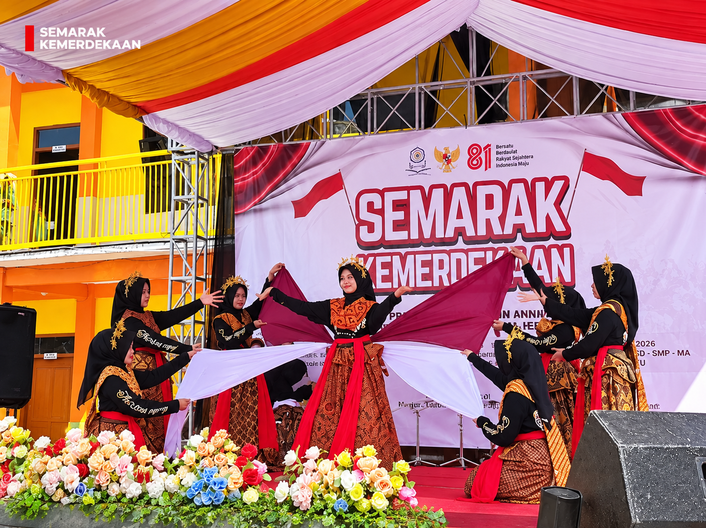 Semarak Kemerdekaan: Pentas Aksi PAUD, SD, SMP, dan MA Annawa
