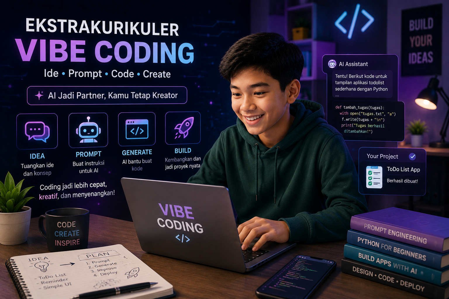 Ekstrakurikuler Vibe Coding